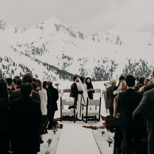 Heiraten, ganz in weiß: Hochzeit im Winter!