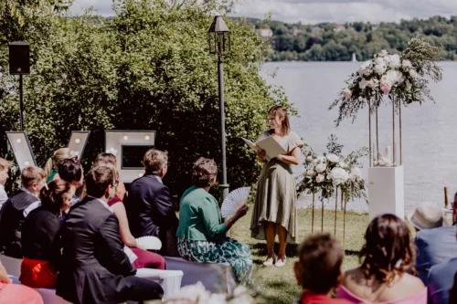 Freie Trauung mit Rednerin Verena Lindner in LaVilla am Starnberger See
