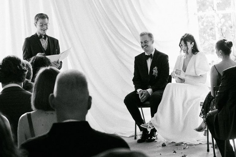 Freie Trauung mit Trauredner Volkmar Leif Gilbert aus Berlin | Brandenburg | Strauß & Fliege